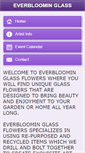 Mobile Screenshot of everbloominglassflowers.com